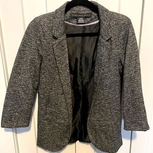 Grey 3/4 sleeve blazer